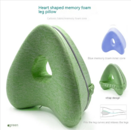 Heart-Shaped Memory Foam Leg Pillow